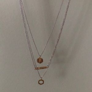 Loft triple necklace